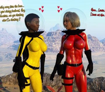 The Space Patrol Girls - Page 2