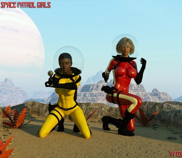 The Space Patrol Girls - Page 1