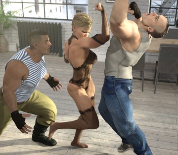 Eva vs 2 thugs - Page 40