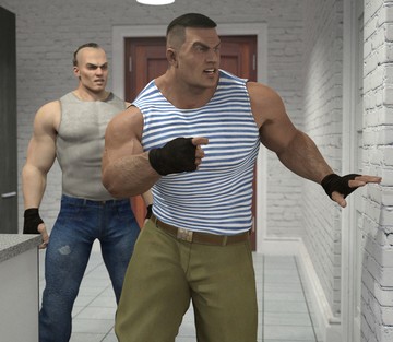 Eva vs 2 thugs - Page 6