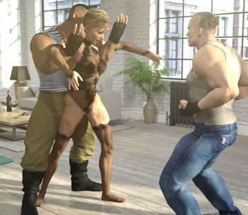 Eva vs 2 thugs - Page 19