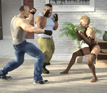 Eva vs 2 thugs - Page 13