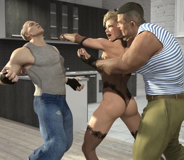 Eva vs 2 thugs - Page 17