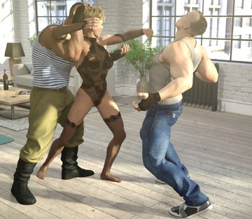 Eva vs 2 thugs - Page 18
