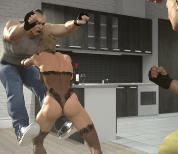 Eva vs 2 thugs - Page 34