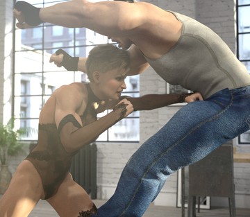Eva vs 2 thugs - Page 35