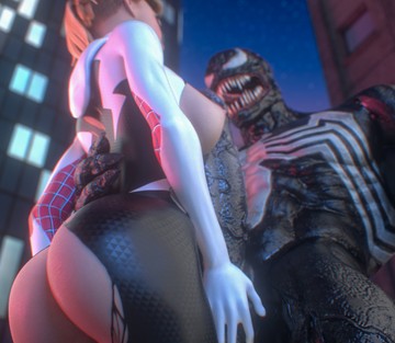 Spider Gwen Venom Hentai