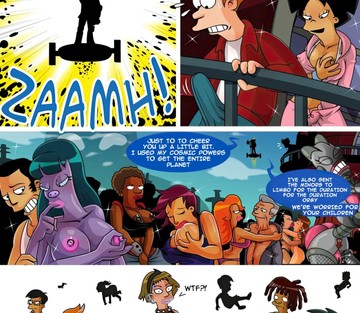 Futurama Orgy to Save the Earth - Page 8
