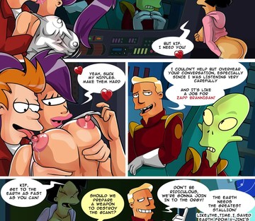 Futurama Orgy to Save the Earth - Page 10
