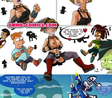 Futurama Orgy to Save the Earth - Page 9