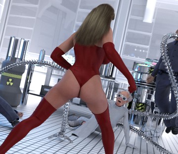 Superheroine Series - Lab Attack! - Page 7