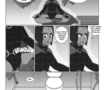 A Teen Titan's Toilet Troubles - Page 8