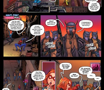 Stunning Howls - A Spider-Girls Story - Page 3
