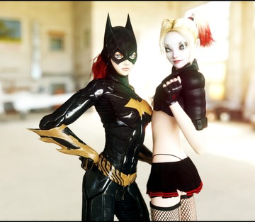 CGS148 - Harley & Batgirl