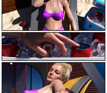 On The Beach - Page 3
