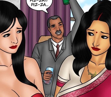 Savita Bhabhi - Episode 78 - Pizza Delivery - Extra Sausage - Page 27