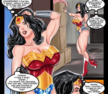 Wonder Woman in Sloppy Ending - Page 1