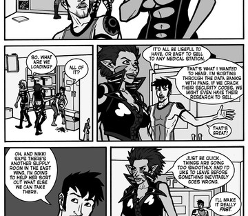 Black Comet Pirates - Up in Smoke - Page 8