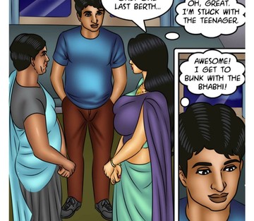 Savita Bhabhi - Episode 116 - Night Train - Page 44