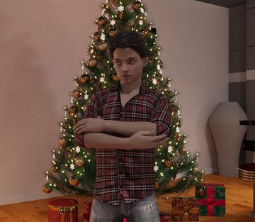 La fête de Noël - La surprise du Père Noël - Art fan de Frère ainé - Page 5